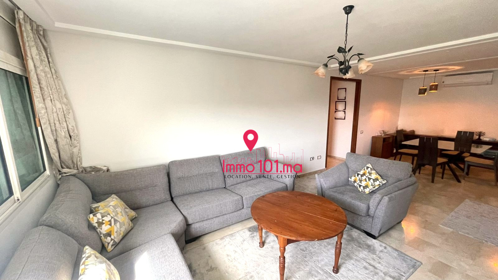 Location appartement meublé à Hay Riad SILAM2375